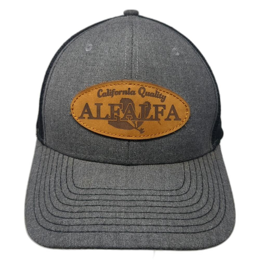 The Hat Source Baseball Cap Gray One Size Strapback Mesh Alfalfa Reno 2018 Hat